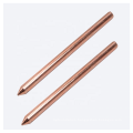 High tensile copper weld earth rod lightning rods price copper bonded ground rod